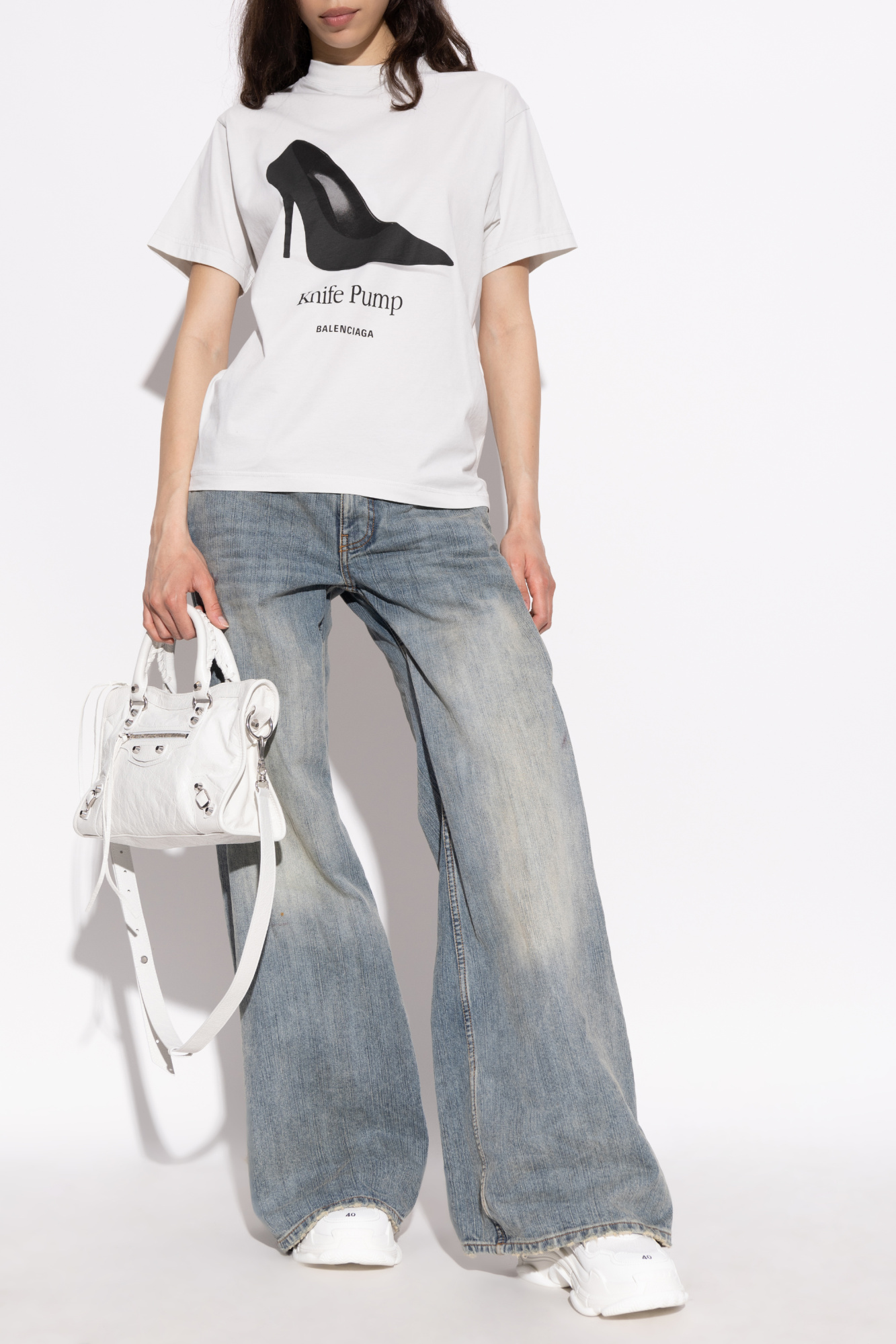Balenciaga T-shirt with print | Women's Clothing | Vitkac